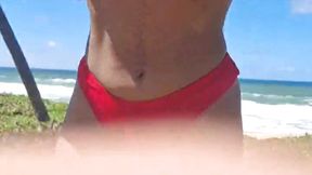 estava apenas me limpando rs