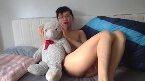 Naked will destroyed by nude friend raw solo twink HD