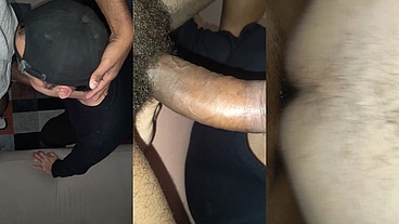 Porra NEGÃO, vai rasgar meu buraco, e enche minha bunda lisinha de porra!