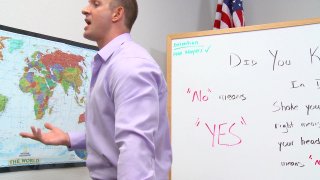 School Slut Mae Meyers Sucks and Fucks Her Teachers Cock Dry