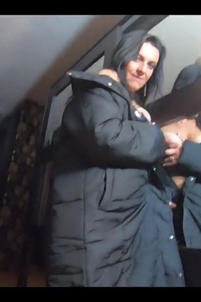 Preview-milfycalla Face Fucking, Doggystyle and Cumming Over My Long Black Winter Jacket 183
