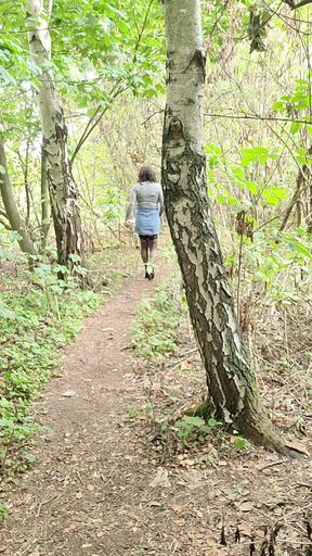 A short walk in the woods and a part strip