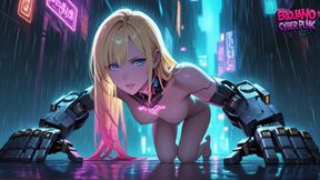 A Futuristic World with Beautiful Women and Cyborgs