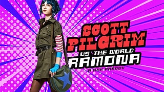 VRCosplayX Serena Hill As RAMONA FLOWERS Gives SCOTT PILGRIM The Confidence That He Needs
