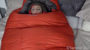 Down Jacket and Bedroll Masturbation