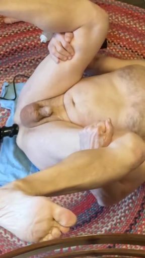 Gramps Afternoon Anal Fuck Machine   Clip 2