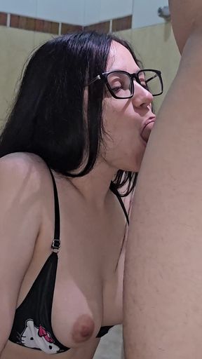 Eating My Stepcousin in the Toilet
