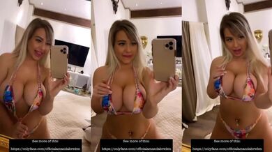 Busty Blonde talking dirty