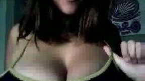 It was my luckiest day when I met this busty hottie on webcam