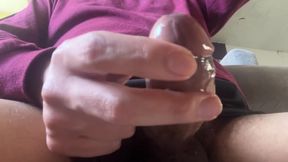 So Horny I Was Pissing Precum