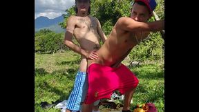 FUCKING THE HETEROSEXUAL'S ASS IN THE COUNTRYSIDE