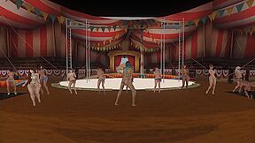 May 2021 - Highwire Circus Act With Path Paramount Players Sl