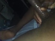 Jerking that nut before work