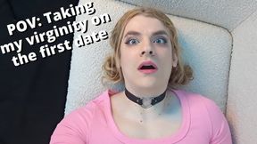POV Taking Cute Sissy&#039;s Virginity on the First Date - full vid on LayneLovee Manyvids