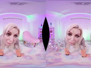 Sexy Karma RX teasing and sucking jock