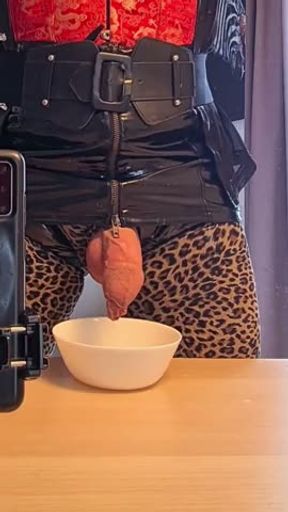 Fluids and panties play