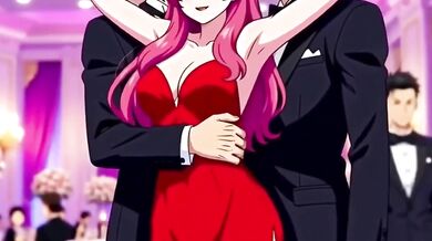 Rough Hentai Stepson Gets Fucked During Big Ass Stepmom Group Party With Creampie