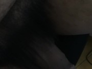 my left leg, my coch, my bush, my chest, and my right leg