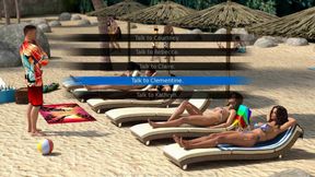 The East Block: Boyfriend Cheats His Girlfriend with Two Hotties on the Beach - Episode 34