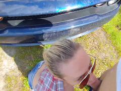 Country mechanic gives super-steamy light-haired driver a hard-core fix, with incredible xxx fuck-fest and a first-time accident fuck.