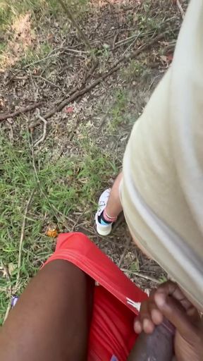 Cruising Straight Guy Gets Bent Over a Tree