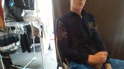 Stephen Strokes His Cock