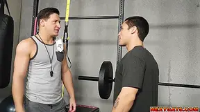 Coach Have Anal Sex In Gym - Andrew Miller And Dalton Riley