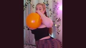 Balloon clothes stuffing fun