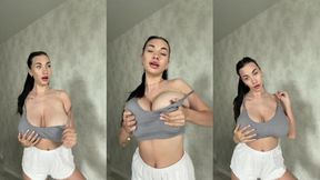 Member Model @BustyEmma @Boob Grab & #Brunette #Sexy #Teen #Natural Big Tits hardcore adult free | Tik.Porn