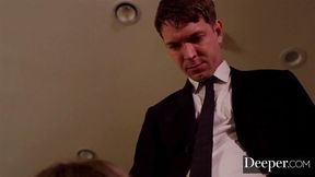 Deeper Gabbie Carter Crawls to her Leash for a Dark Game