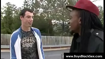 Blacks Thugs Breaking Down Sissy White Boys Hard 22