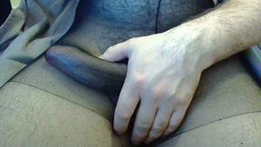 Pantyhose masturbation and cumshot