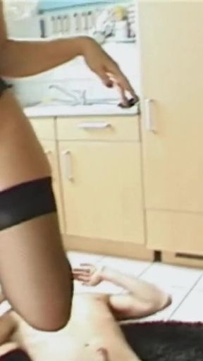Classy French Lady Got Warm Cum on Her Face After Tit Fucking