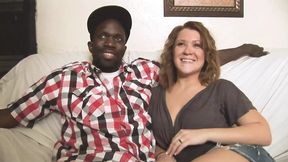Interracial sex with I'm a horny girl gets penetrated in the