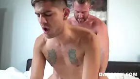 StepSon Gets Bang by Muscular Step–Dad in Intense Family Sex Scene