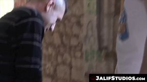 Hunk hotties enjoy hard pounding in a vacant farmhouse