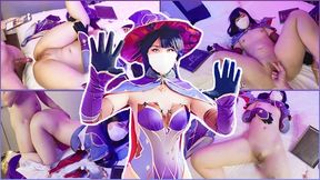 Mona From Genshin Impact Agree For Adult Vdieo Cuz She Really Need Some Mora!