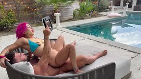 pov behind the scene with sexy nali marie