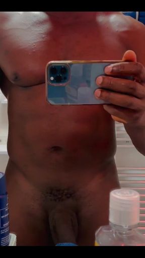 Today Just Before Taking a Shower