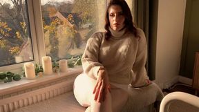 Wanna Cum All Over My Seamless Sheers? You Know You Do... Nylon Tease