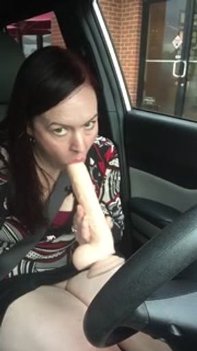 Drive thru dildo