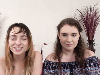 Despairing Amateurs Lana Smalls and allies get their constricted little vaginas pounded hard by large white penis