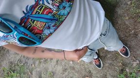 2 Times Peeing in a Park