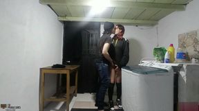 Hot fuck with big cock to a beautiful Latina teen - Porn in English