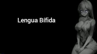 Forked tongue ASMR-GIRL