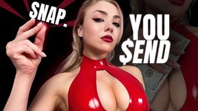 Red Latex Snapping Game