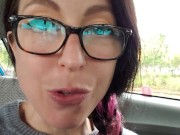 Car Masturbation and squirting in my panties