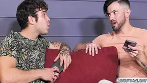 Straight Guy Loses His Anal Virginity! Two Gay Buddies And Fuck Their Best Straight Friend In A Threesome! 6 Min With Dalton Riley, Casey Everett And Joseph Castlian