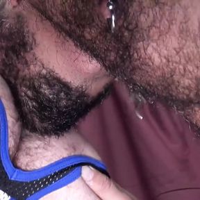 BEARFILMS Hairy Alessio Romero Breed With Daddy Derek Silver