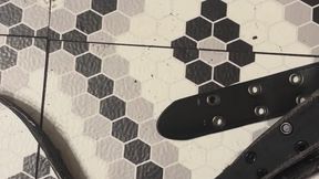 Leather Belt Spanking Story MP4